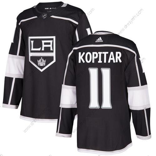 Los Angeles Kings #11 Anze Kopitar Černá Domácí dres Autentické Sešitý NHL dres – Juniorské