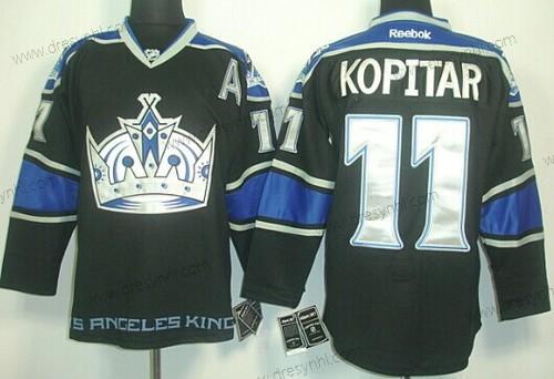 Los Angeles Kings #11 Anze Kopitar Černá Třetí dres dres – Pánské