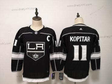 Los Angeles Kings #11 Anze Kopitar Černá dres – Juniorské