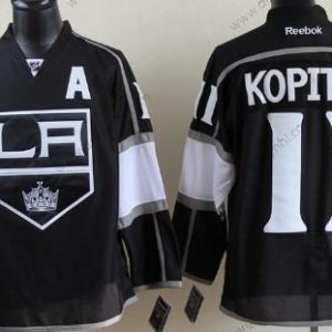 Los Angeles Kings #11 Anze Kopitar Černá dres – Pánské