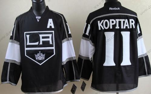 Los Angeles Kings #11 Anze Kopitar Černá dres – Pánské