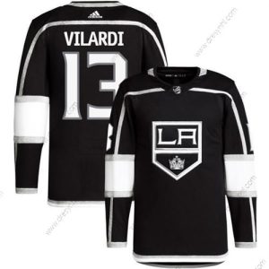 Los Angeles Kings #13 Gabriel Vilardi Černá Sešitý dres – Pánské