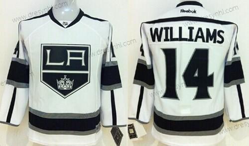 Los Angeles Kings #14 Justin Williams Bílý dres – Dětské