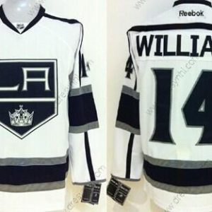 Los Angeles Kings #14 Justin Williams Bílý dres – Pánské