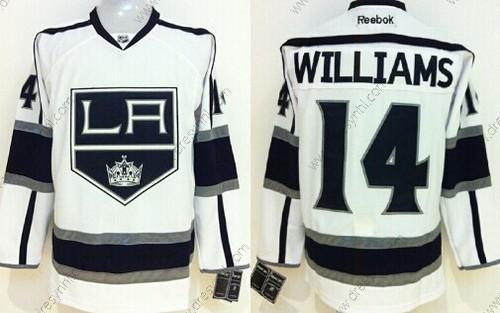 Los Angeles Kings #14 Justin Williams Bílý dres – Pánské