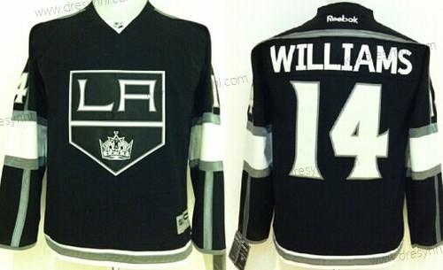 Los Angeles Kings #14 Justin Williams Černá dres – Dětské