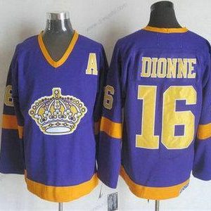 Los Angeles Kings #16 Marcel Dionne 1977-79 Nachový CCM Vintage dres – Pánské