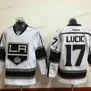 Los Angeles Kings #17 Milan Lucic Bílý dres – Pánské