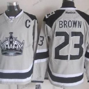 Los Angeles Kings #23 Dustin Brown 2014 Stadium Series Šedá dres – Pánské