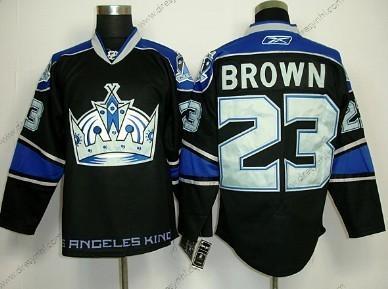 Los Angeles Kings #23 Dustin Brown Černá Třetí dres dres – Pánské