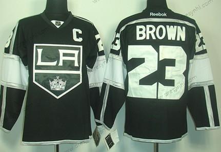 Los Angeles Kings #23 Dustin Brown Černá dres – Pánské