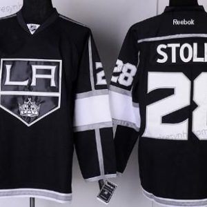 Los Angeles Kings #28 Jarret Stoll Černá dres – Pánské