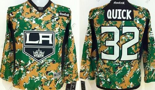 Los Angeles Kings #32 Jonathan Quick 2014 Camo dres – Dětské