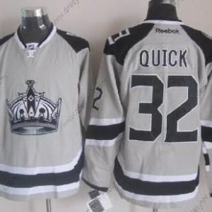 Los Angeles Kings #32 Jonathan Quick 2014 Stadium Series Šedá dres – Pánské