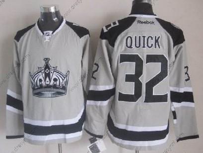 Los Angeles Kings #32 Jonathan Quick 2014 Stadium Series Šedá dres – Pánské