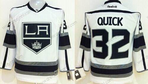 Los Angeles Kings #32 Jonathan Quick Bílý dres – Dětské