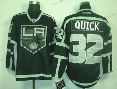 Los Angeles Kings #32 Jonathan Quick Černá Ice dres – Pánské