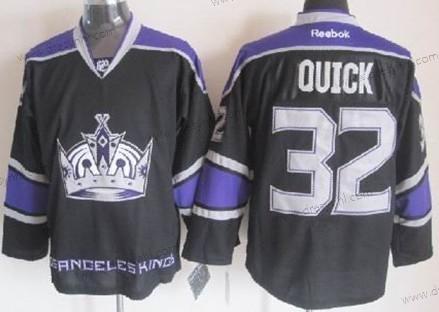 Los Angeles Kings #32 Jonathan Quick Černá Třetí dres dres – Pánské