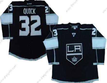 Los Angeles Kings #32 Jonathan Quick Černá dres – Pánské