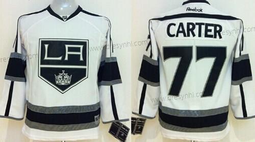 Los Angeles Kings #77 Jeff Carter Bílý dres – Dětské