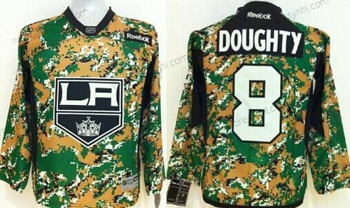 Los Angeles Kings #8 Drew Doughty 2014 Camo dres – Dětské