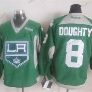 Los Angeles Kings #8 Drew Doughty 2014 Training Zelená dres – Pánské