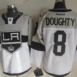 Los Angeles Kings #8 Drew Doughty 2015 Stadium Series Šedá #2 Bílý dres – Pánské