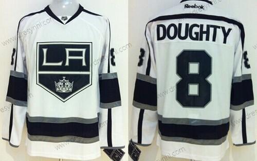 Los Angeles Kings #8 Drew Doughty Bílý dres – Pánské