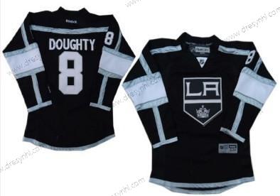 Los Angeles Kings #8 Drew Doughty Černá dres – Dětské