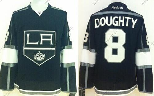 Los Angeles Kings #8 Drew Doughty Černá dres – Pánské