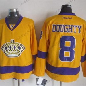 Los Angeles Kings #8 Drew Doughty Žlutá dres – Pánské