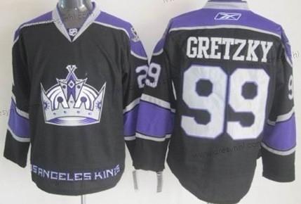 Los Angeles Kings #99 Wayne Gretzky Černá Třetí dres dres – Pánské