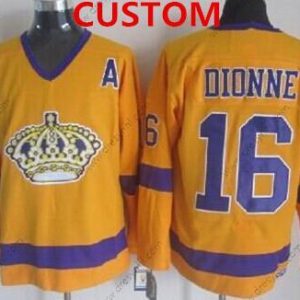 Los Angeles Kings Personalizované Žlutá Retro CCM dres