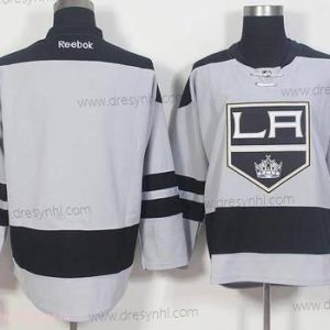 Los Angeles Kings Prázdný Šedá Náhradní Sešitý NHL 2016-17 Reebok Hokejový dres – Pánské