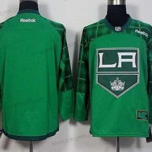 Los Angeles Kings Prázdný Zelená 2016 St. Patrick’S Day Hokejový dres – Pánské