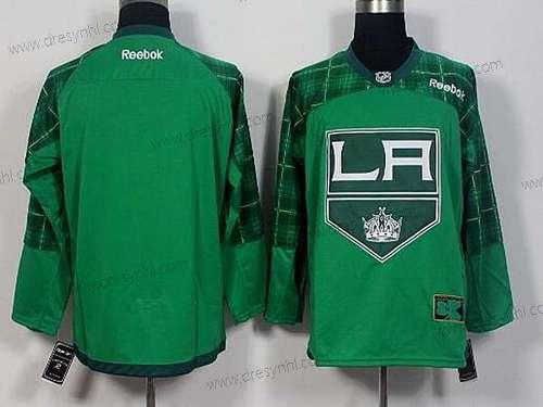 Los Angeles Kings Prázdný Zelená 2016 St. Patrick’S Day Hokejový dres – Pánské