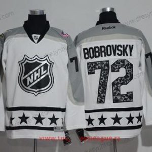 Metropolitan Division Columbus Blue Jackets #72 Sergei Bobrovsky Reebok Bílý 2017 NHL All-Star Sešitý Hokejový dres – Pánské