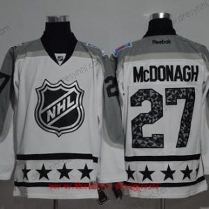 Metropolitan Division New York Rangers #27 Ryan Mcdonagh Reebok Bílý 2017 NHL All-Star Sešitý Hokejový dres – Pánské