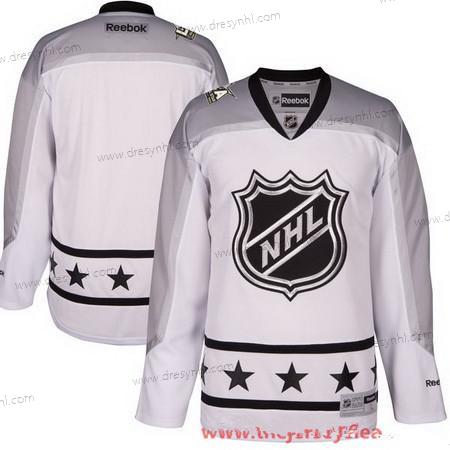 Metropolitan Division Reebok Bílý 2017 NHL All-Star Prázdný Sešitý Hokejový dres – Pánské