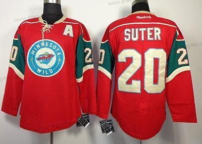 Minnesota Wild #20 Ryan Suter Červené dres – Pánské