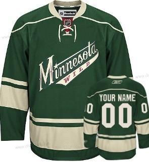 Minnesota Wild Personalizované Zelená dres – Pánské