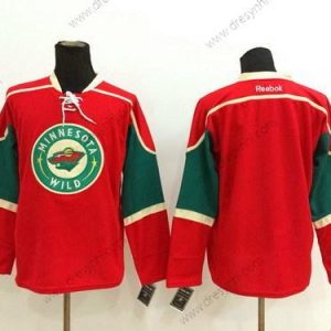 Minnesota Wild Prázdný Červené dres – Pánské