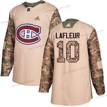 Montreal Canadiens #10 Guy Lafleur Camo Autentické 2017 Veterans Day Sešitý NHL dres – Juniorské