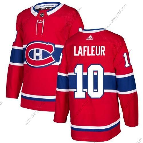 Montreal Canadiens #10 Guy Lafleur Červené Domácí dres Autentické Sešitý NHL dres – Juniorské