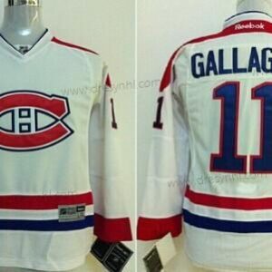 Montreal Canadiens #11 Brendan Gallagher Bílý dres – Dětské