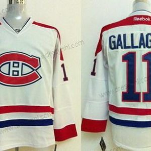 Montreal Canadiens #11 Brendan Gallagher Bílý dres – Pánské