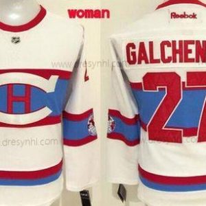 Montreal Canadiens #11 Brendan Gallagher Reebok Bílý 2016 Zimní Klasický Premier dres – Dámské