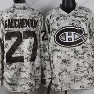 Montreal Canadiens #27 Alex Galchenyuk Bílý Camo dres – Pánské