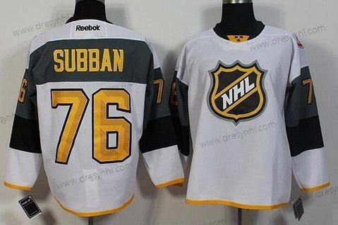 Montreal Canadiens #76 Pk Subban Reebok Bílý 2016 NHL All-Star Premier dres – Pánské