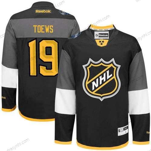 NHL #19 Jonathan Toews Černá Reebok 2016 All-Star Premier dres – Pánské